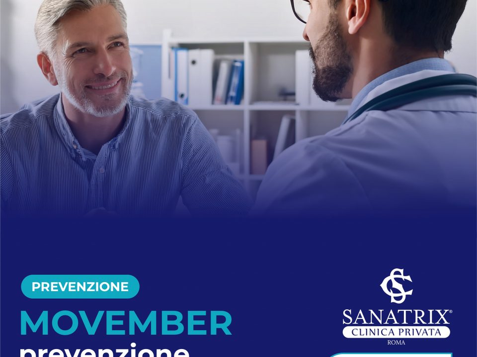 movember 2024 prevenzione uomo Clinica Sanatrix Roma