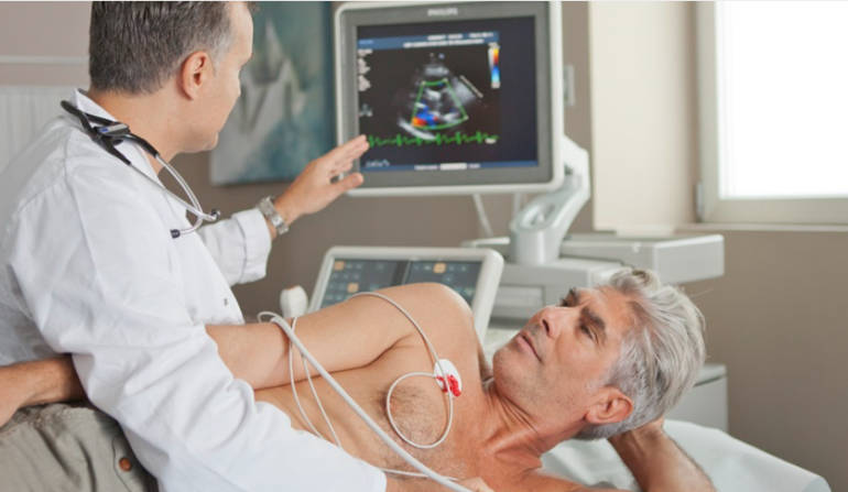 Ecocardiogramma da stress roma clinica sanatrix ECG